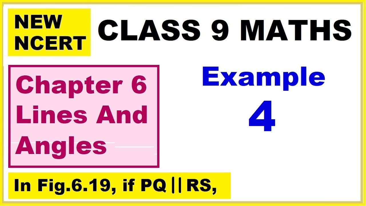 Class 9 Maths | Chapter 6 | Example 4 | Lines And Angles | NEW NCERT | Ranveer Maths 9