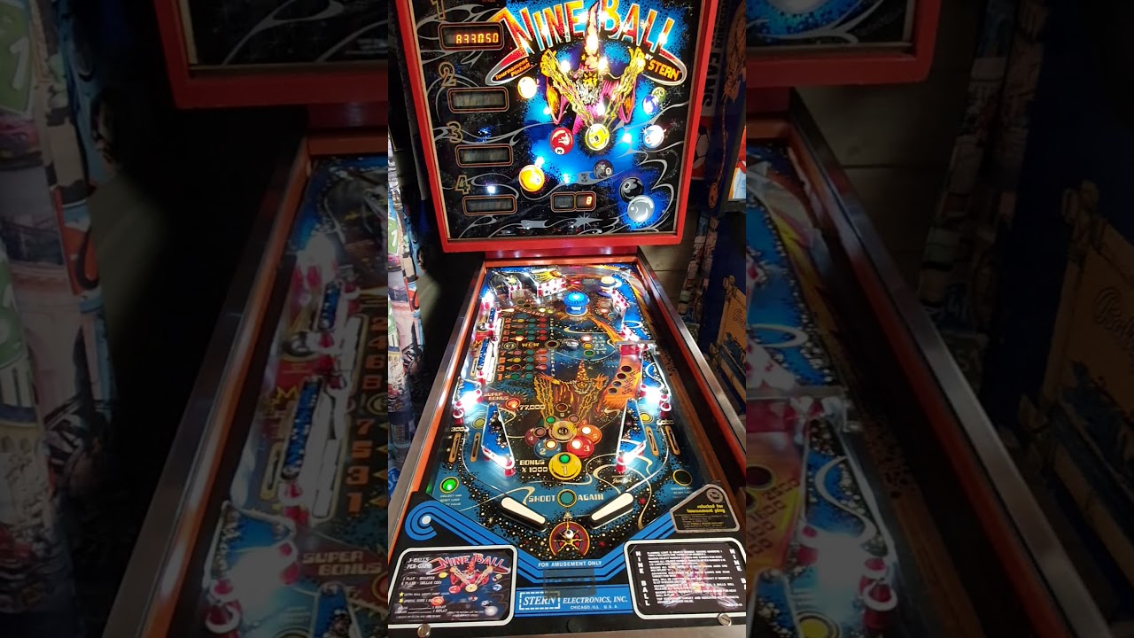 Stern Nine Ball Gameplay Pinball