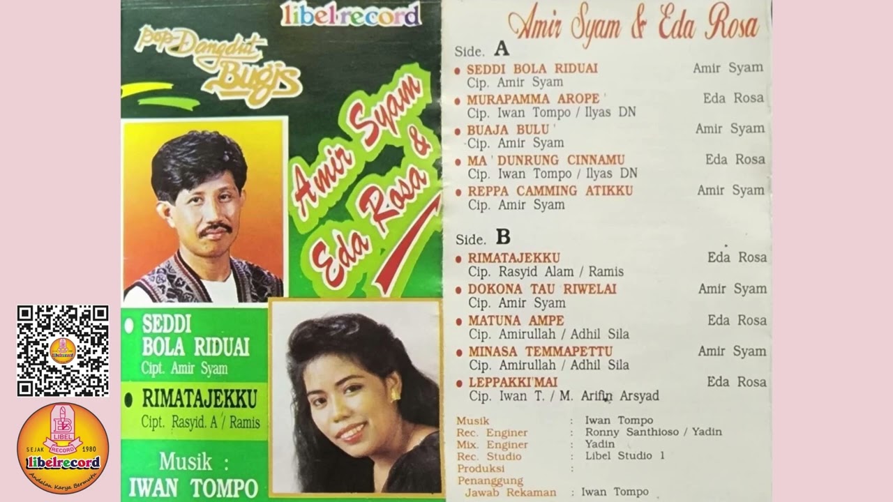 POP DANGDUT BUGIS AMIR SYAM & EDA ROSA #(Official Libel Record Channel)