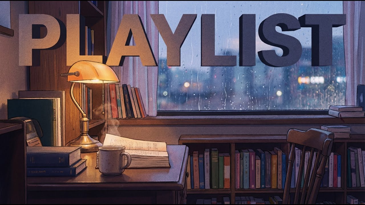 playlist 📖 비 오는 날 듣기 좋은 잔잔한 카페 음악   | Study & Relax