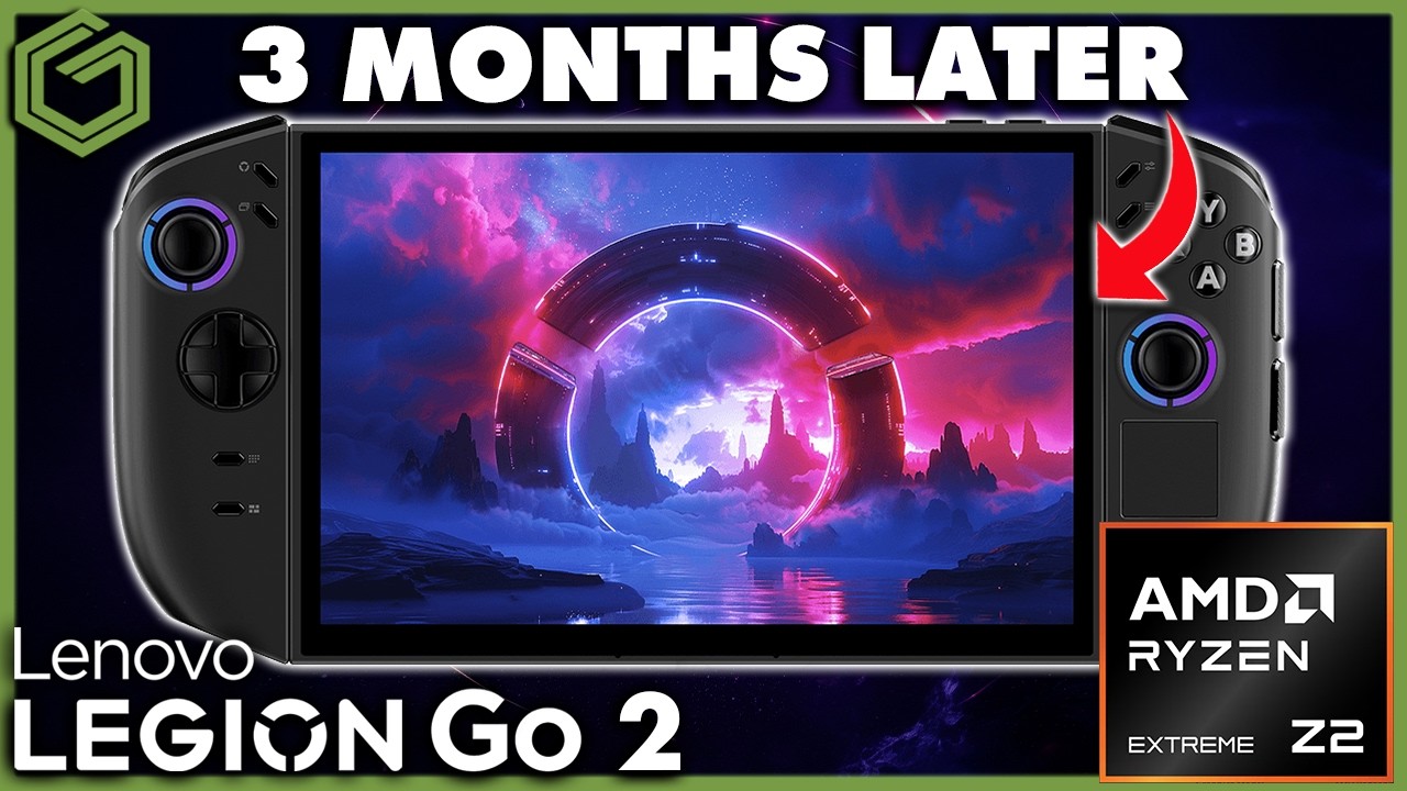 Lenovo Legion Go 2 Z2 Extreme After 3 Months - The Bad & The Good!!