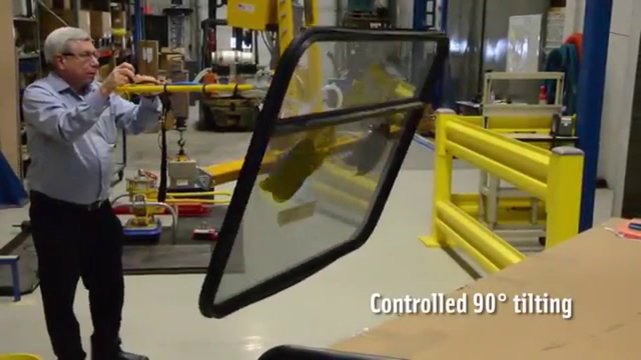 Acculift - Vacuum Lifter - Tilt, Rotate, and Float capabilities