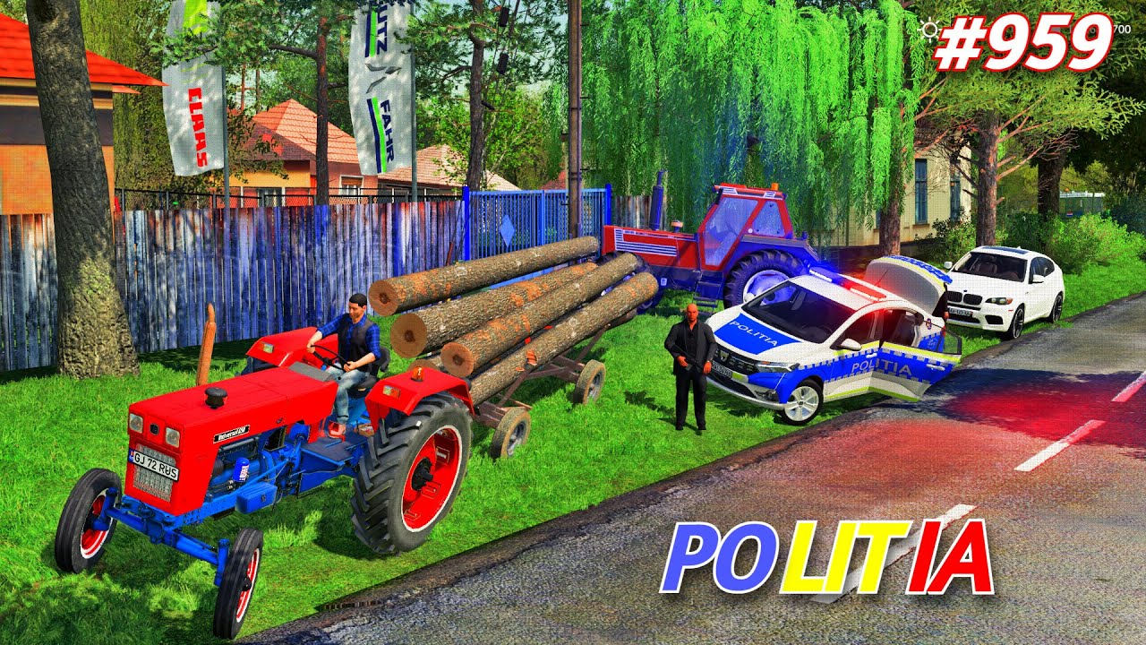 Roleplay pe Dumesti///M-A OPRIT POLIȚIA[Ep959]-Farming Simulator 19