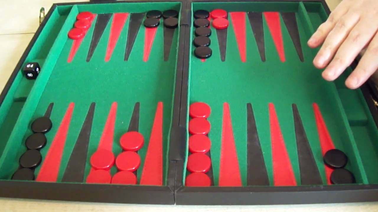 Backgammon for complete beginners.  Part 5 - Rolling doubles.