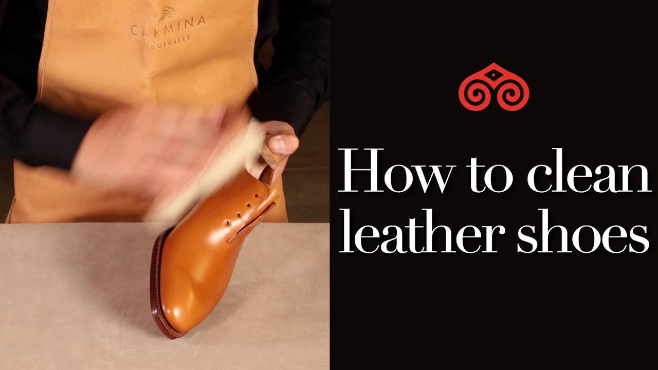 How to clean leather shoes &middot; CARMINA SHOEMAKER
