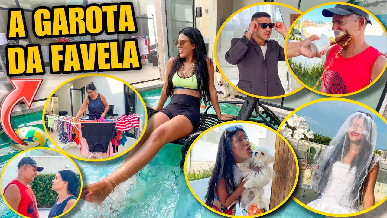 A GAROTA DA FAVELA QUE SONHAVA EM SER RICA!! 💰🤑 + CASAMENTO!!!