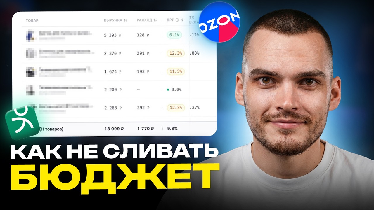 Как смотреть ДРР на Ozon: мой отчёт для отключения неэффективной рекламы