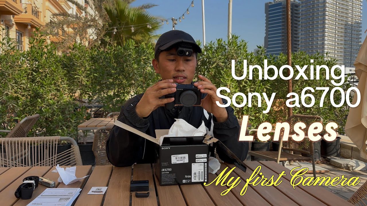 UNBOXING THE SONY A6700 with Lenses