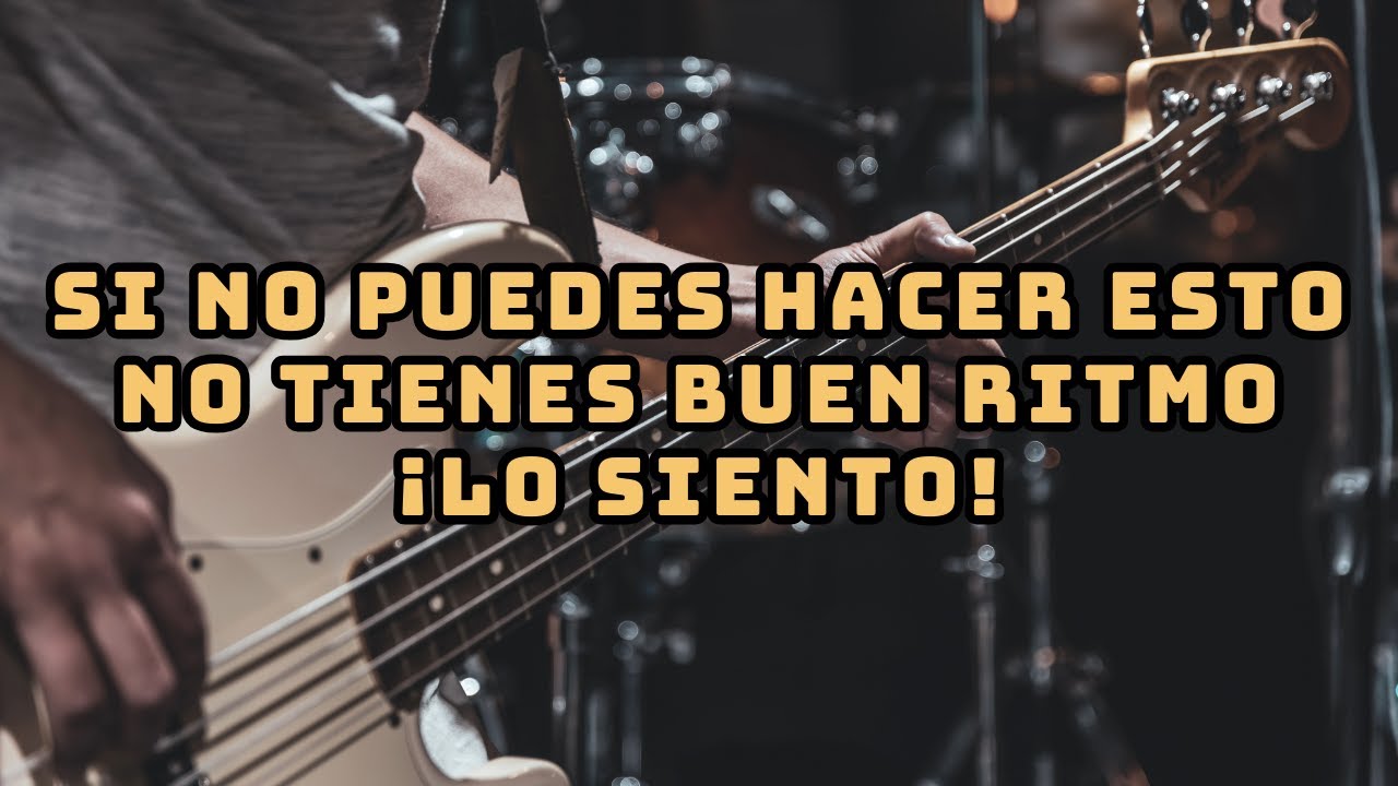Lo que MUCHOS bajistas NO SABEN sobre los ritmos! 😱