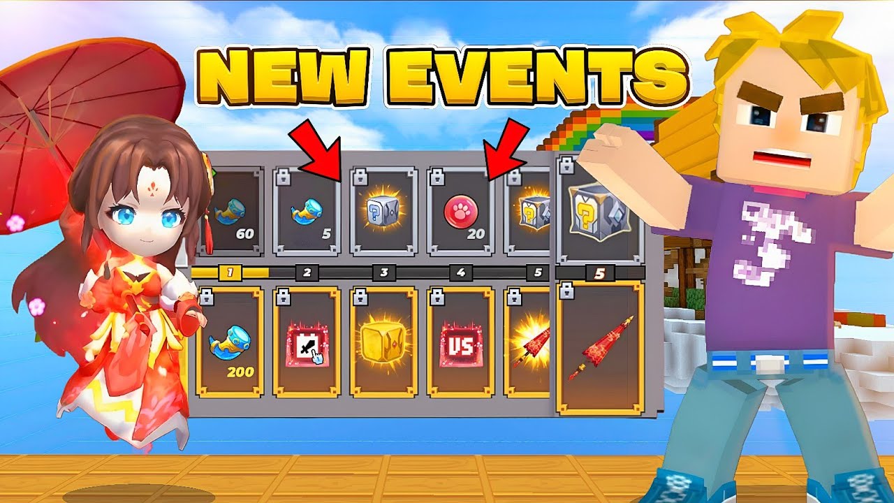 New Free Rewards Event! | Blockman Go Bedwars