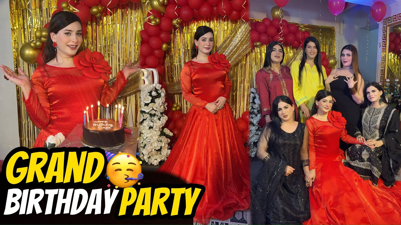 Maya Khan&rsquo;s Grand Birthday🥳| Friends Ny Surprise Diya 😍|Maya Khan Vlogs❤️