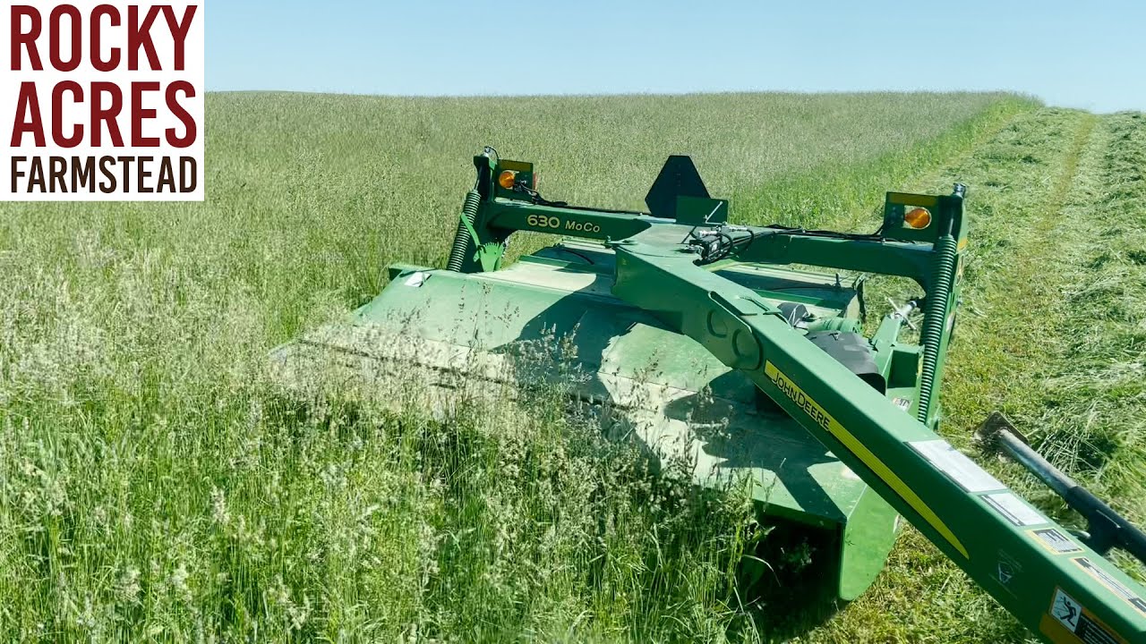 Start To Hay Season 2022 With The John Deere 5125M and 630 Moco! Spring 2022!