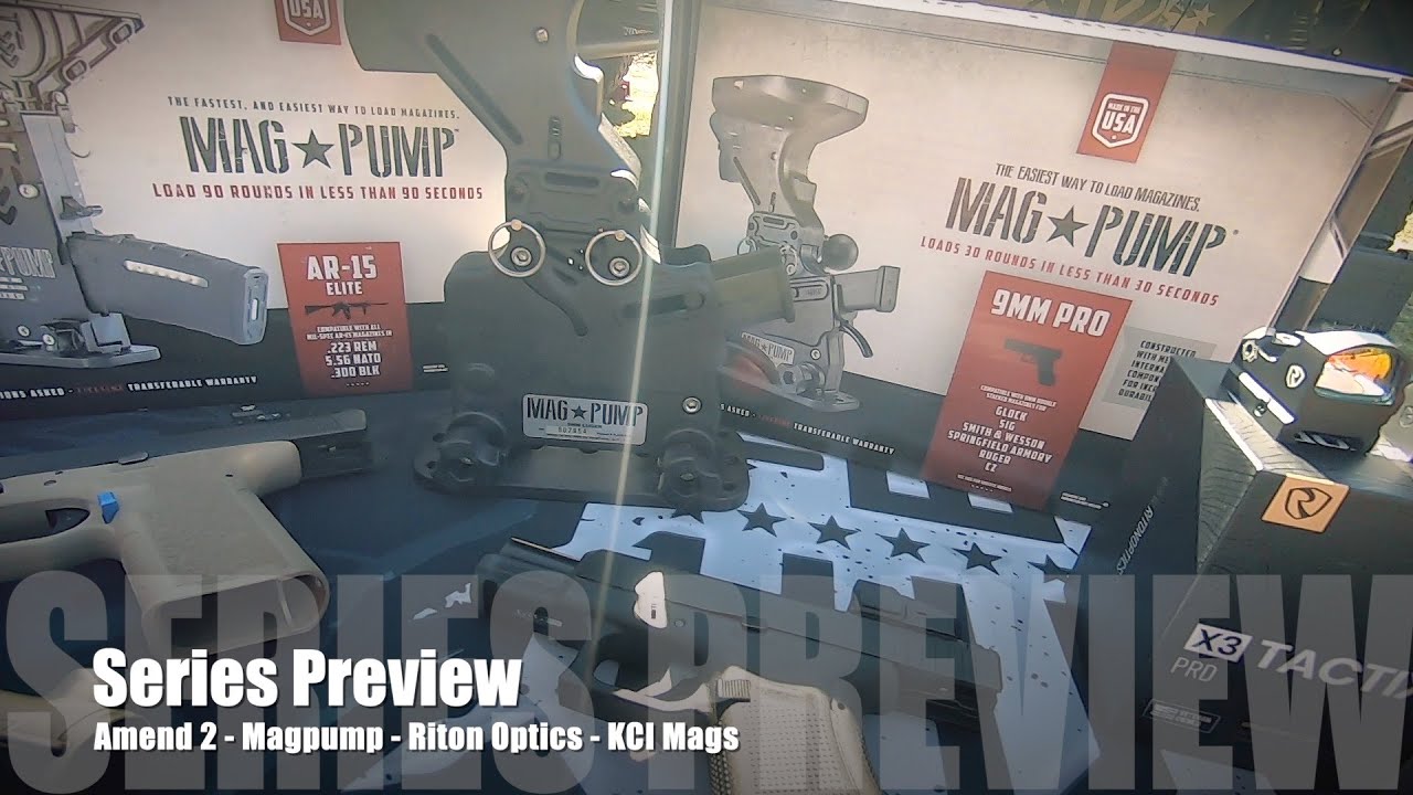 First Warrior - Series Preview - Magpump - KCI Mags - Amend 2 Mags - Riton Optics