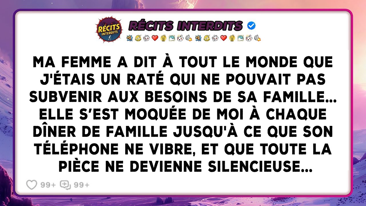 Ma Femme Me Traitait De 