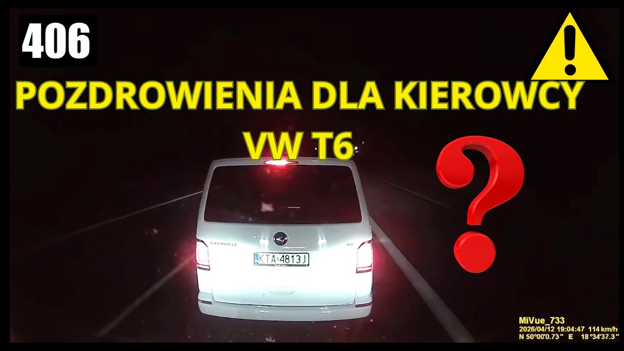 Pozdrowienia dla kierowcy VW T6