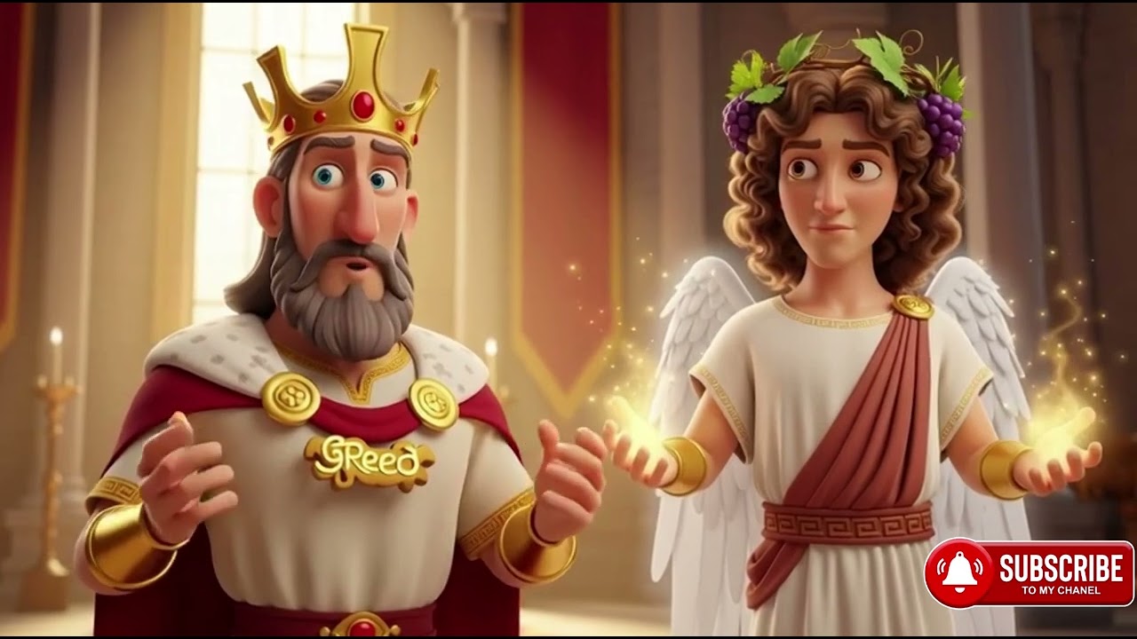the story of a king golden touch ,storiesrhyming,
