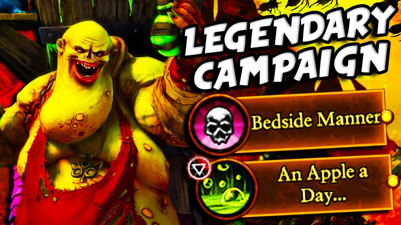 I Beat Total Warhammer 3 On Legendary Difficulty As Festus the Leechlord!