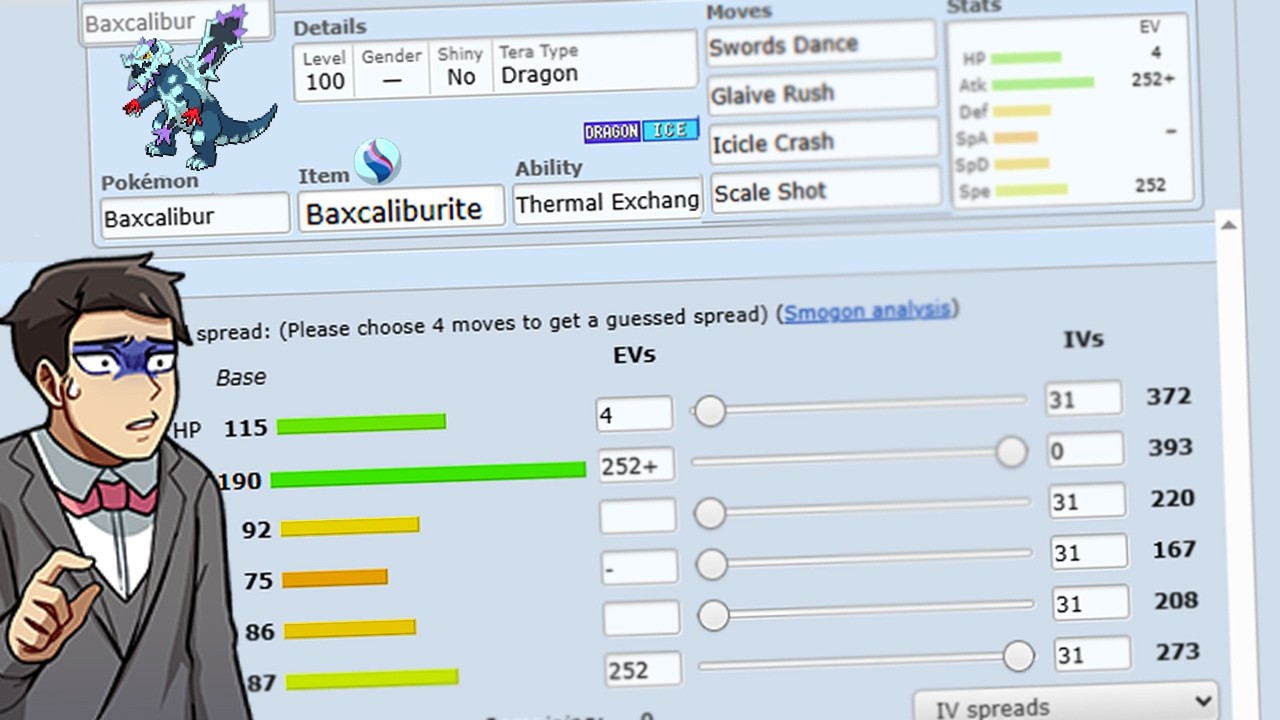 Pokeaim Shows Why MEGA BAXCALIBUR Will Be BANNED...