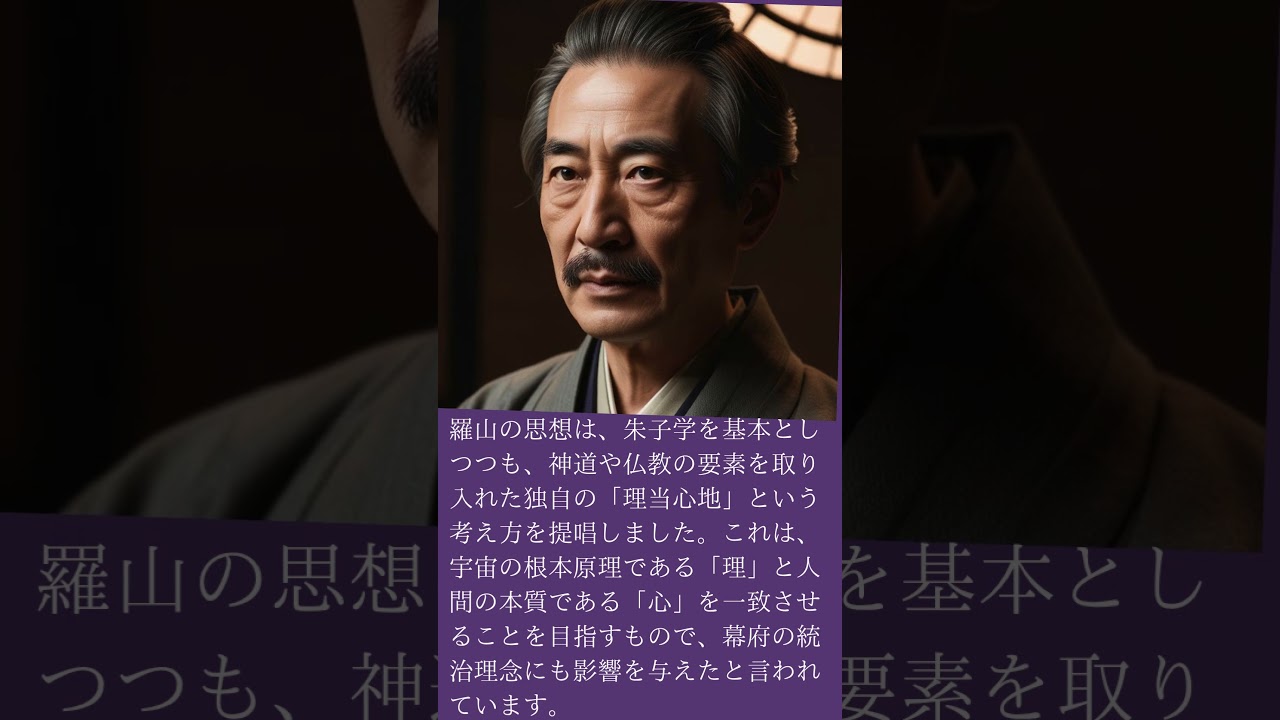 林羅山 #ショート #歴史 #雑学