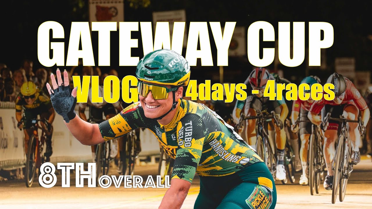 Gateway Cup 2025 CYCLING VLOG – 4 Days, 4 Races & One Tough Omnium | Women pro