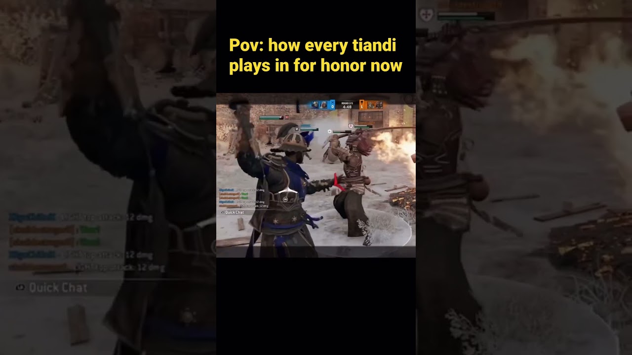 Pov: how EVERY TIANDI plays in for honor now