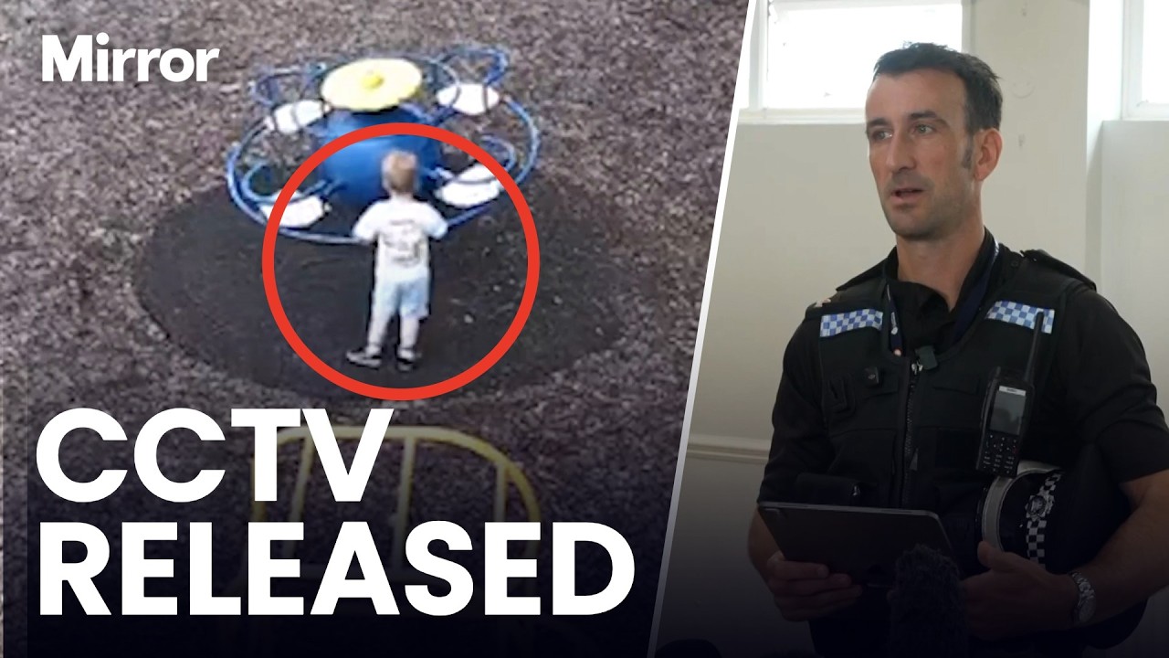 Policja publikuje nagranie z monitoringu przedstawiające ostatnie chwile przed zaginięciem 3-letn...