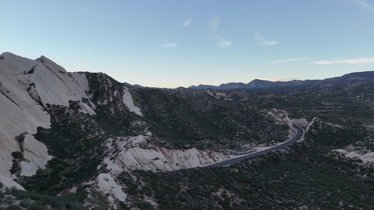 Drone Flight Around The Mormon Rocks