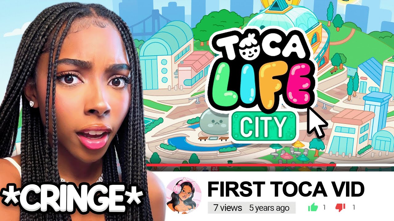 Реакция на мои старые видео TOCA BOCA... (СЖИМАЮСЬ) 😭 | Toca Life World