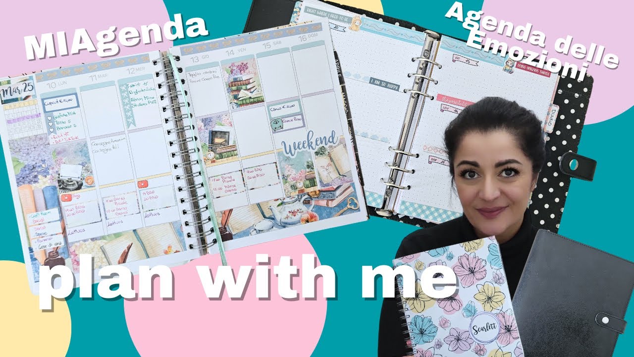 Plan with me Marzo settimana 2 pianificazione settimanale #planwithme #pianificazionesettimanale