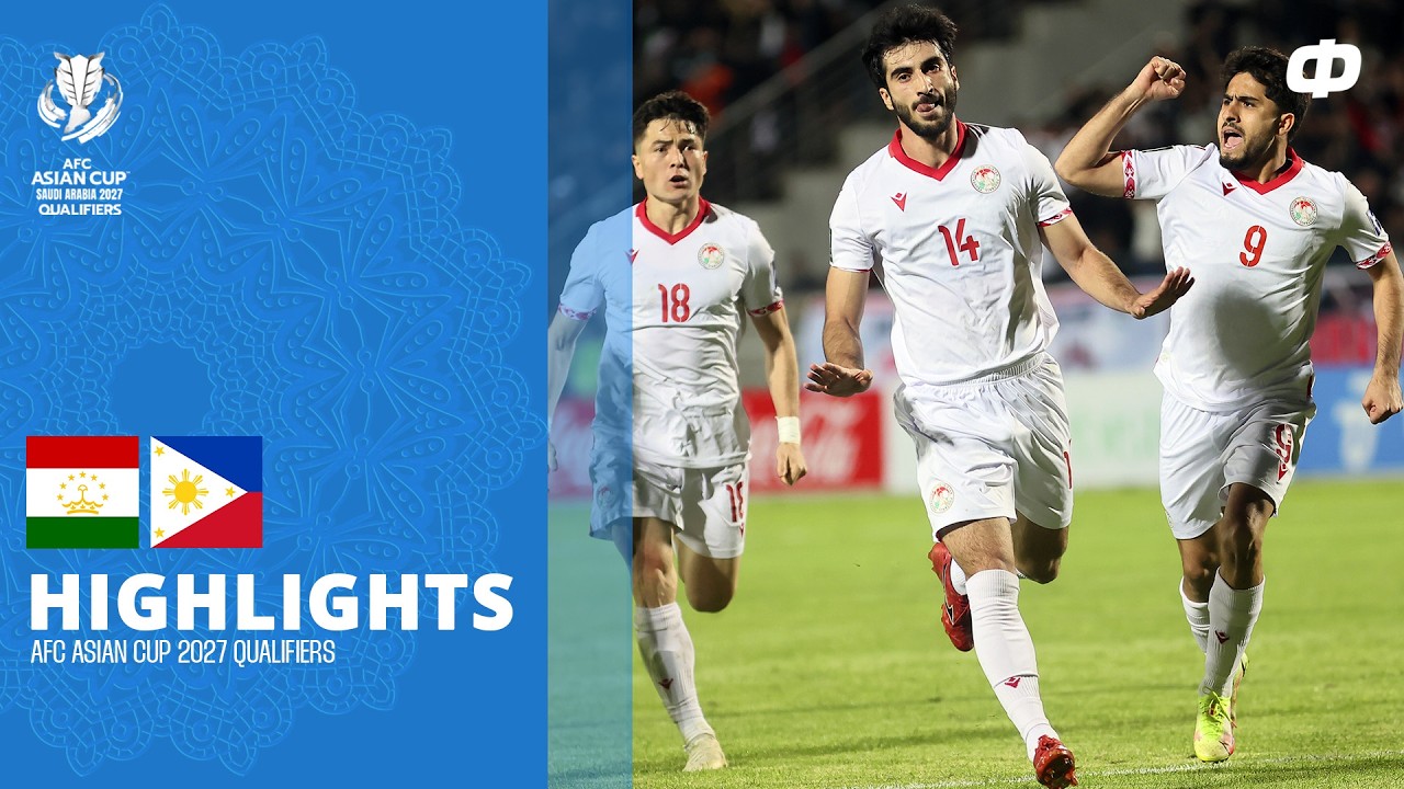 Tajikistan vs Philippines | AFC Asian Cup Qualifiers 2027 | Highlights
