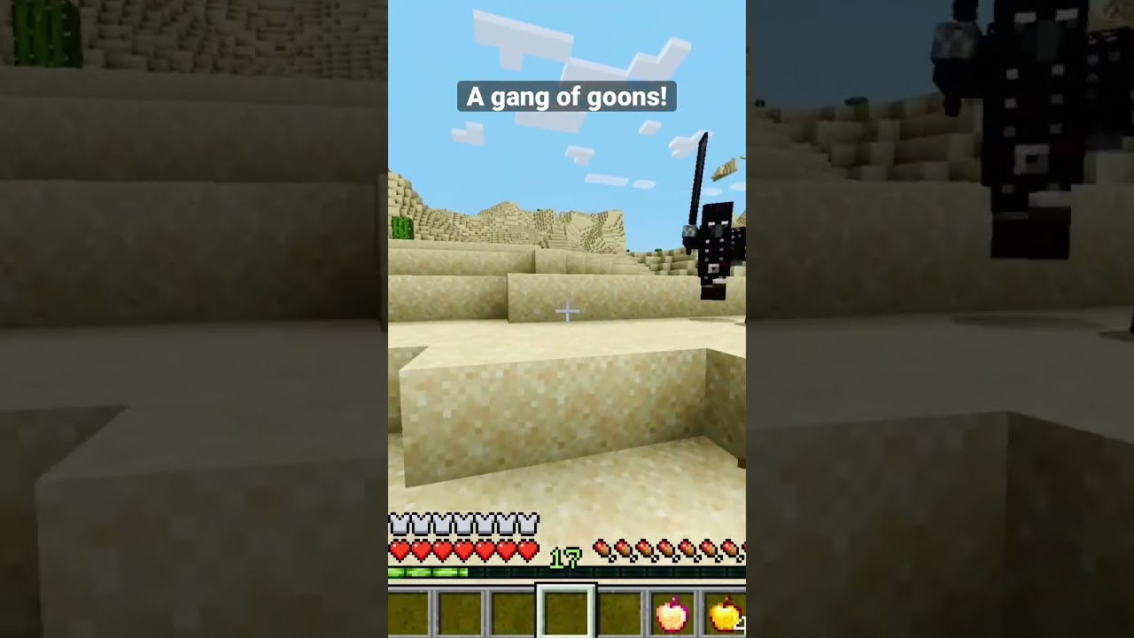 Run!!! Savage & Ravage mod! #shorts  #minecraft