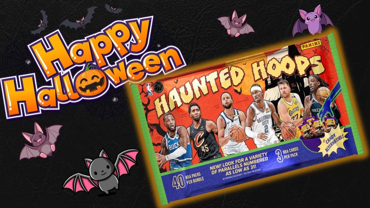 Halloween Break🎃2024-25 Panini Haunted Hoops – Unsere ERSTE Nummerierte Karte👻Goodbye Haunted Hoops