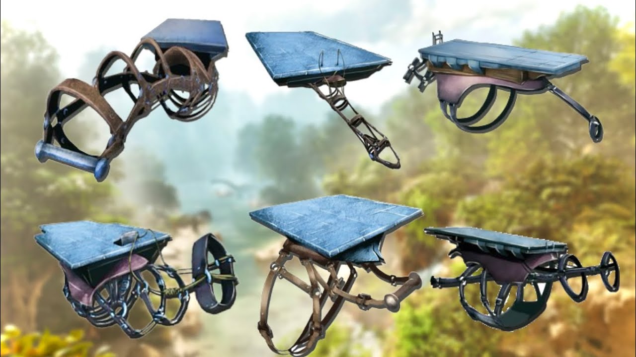 Every Creature With A Platform Saddle In Ark!