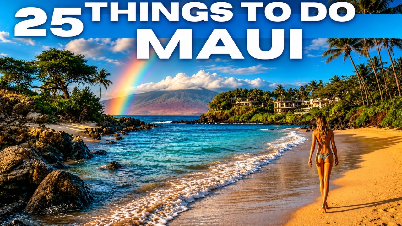 Best Things To Do in Maui Hawaii 2026 4K