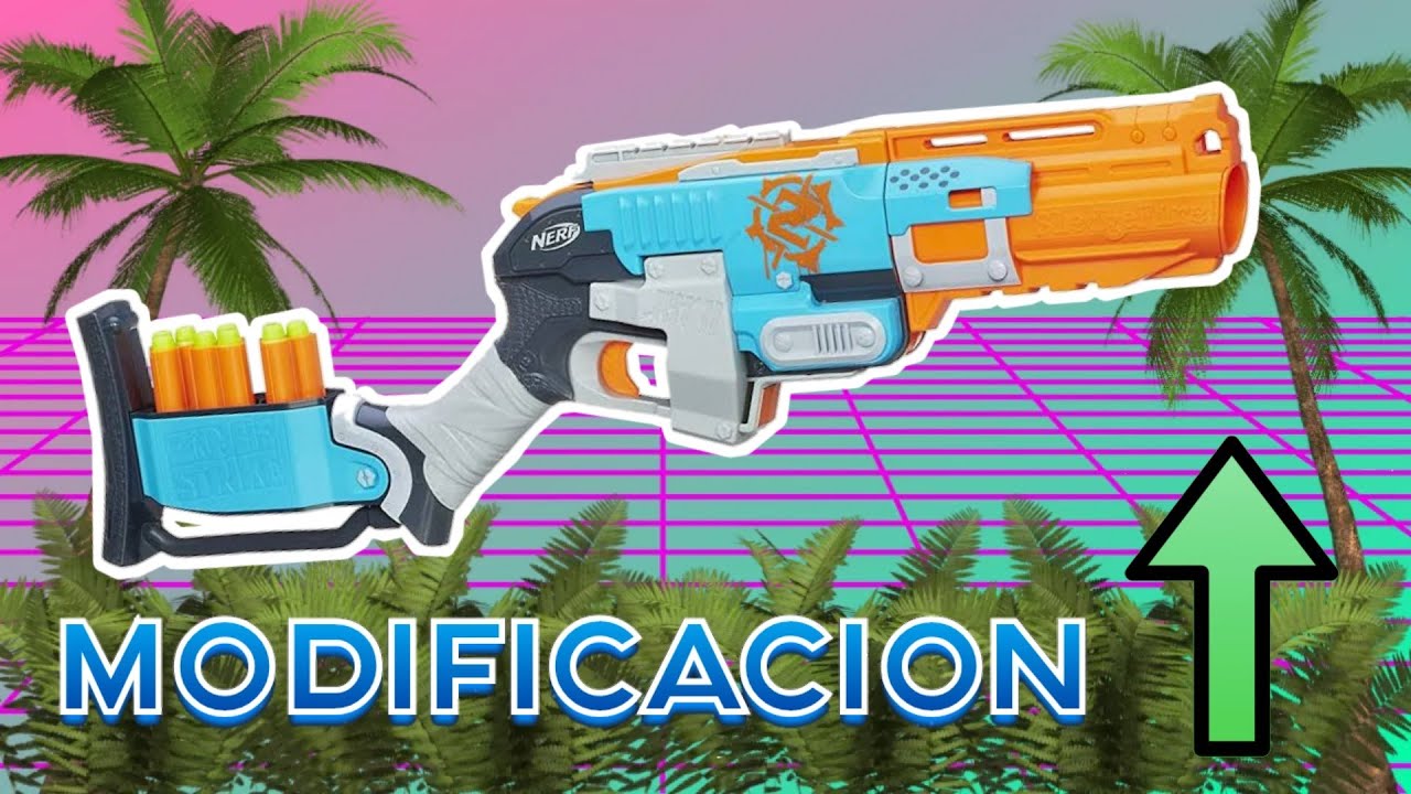 Guía de modificación: Nerf Zombie Strike sledgfire (1/2)