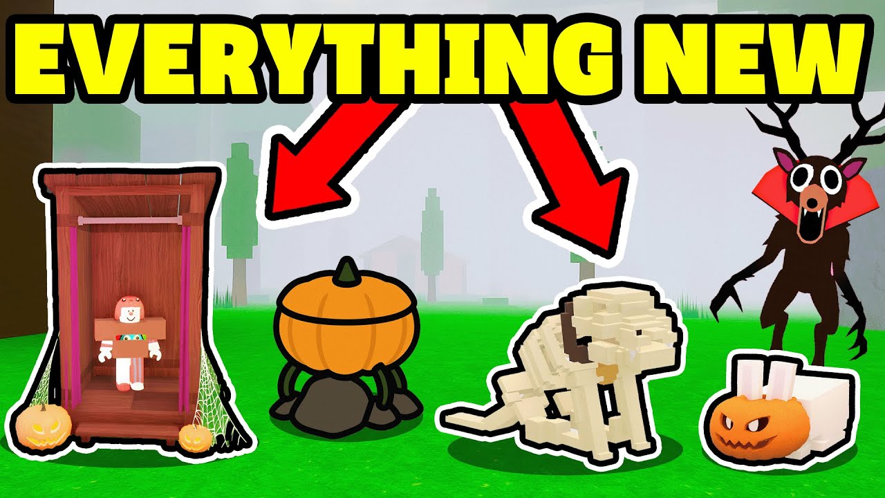 SECRET HUGE HALLOWEEN UPDATE in 99 NIGHTS IN THE FOREST...
