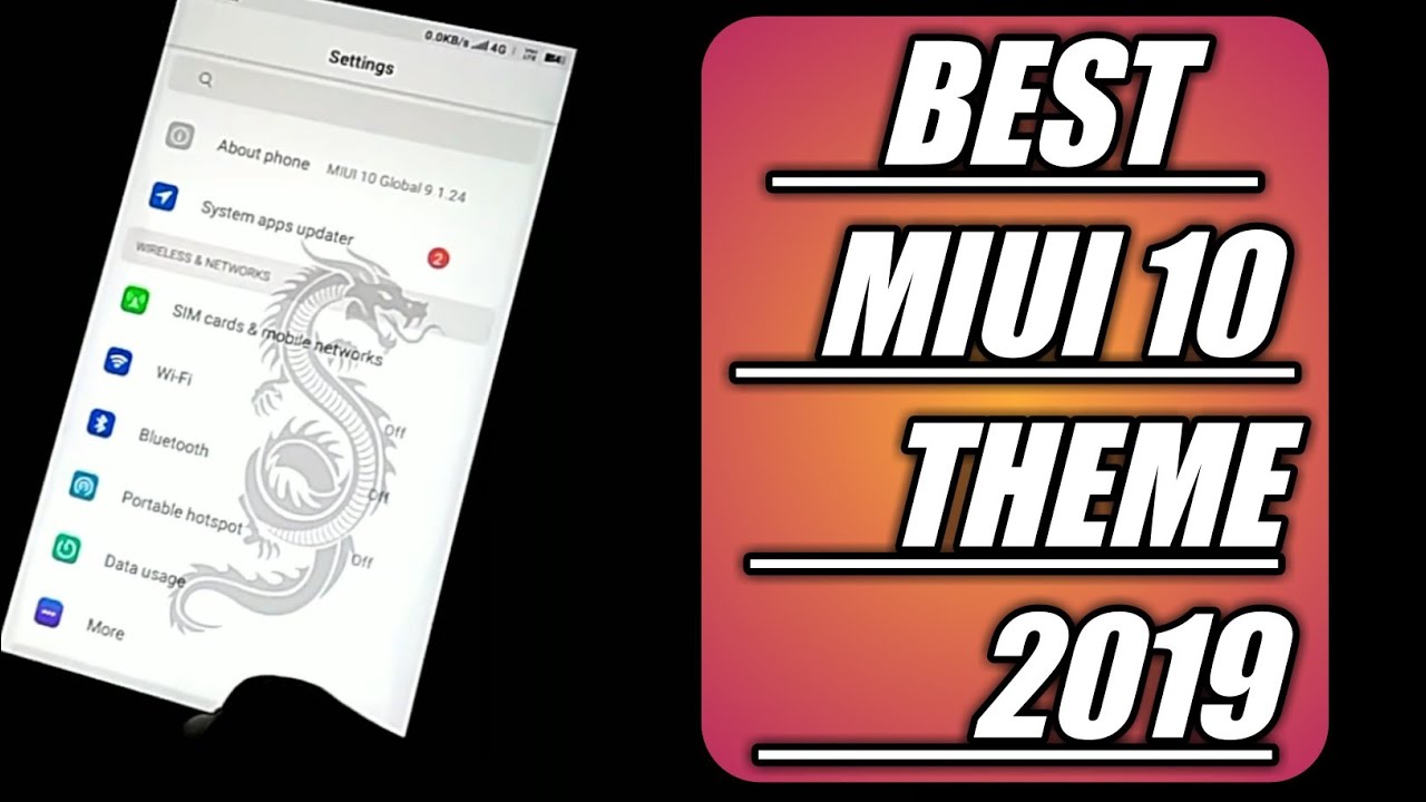 Best Miui 10 Theme 2019