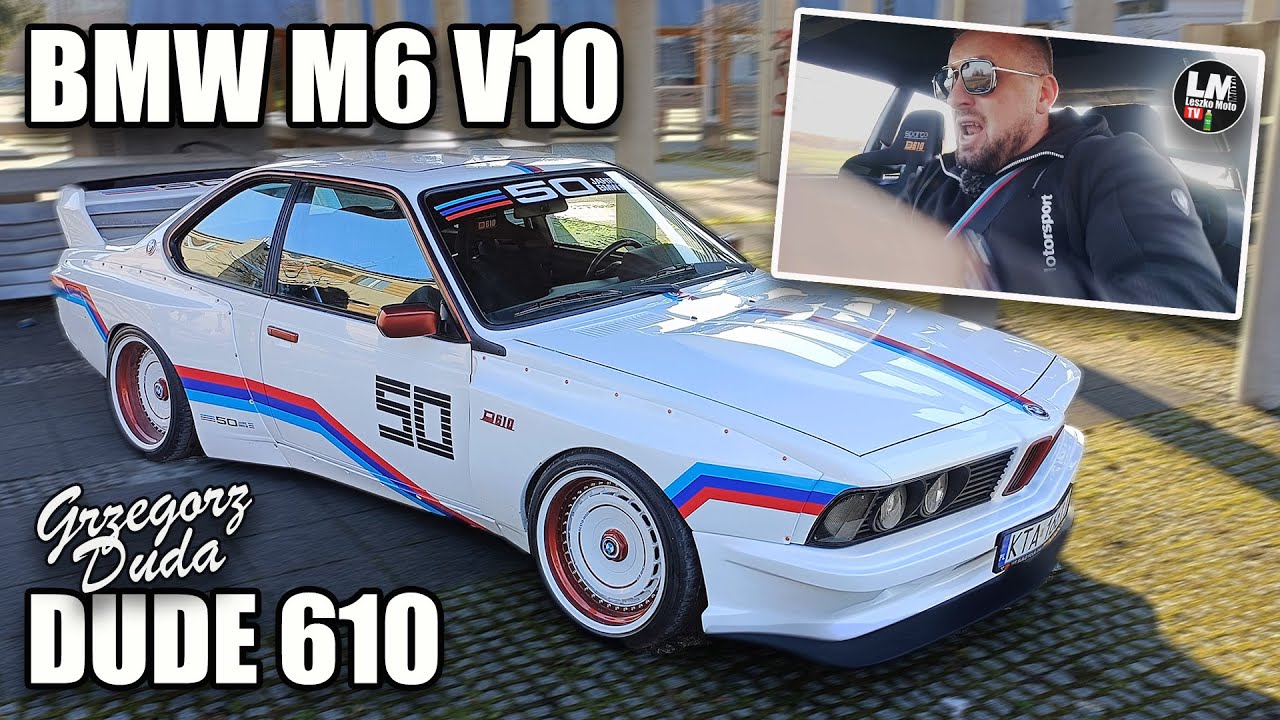 BMW E24 DUDE 610 z V10 Grzegorza Dudy !!! Full test LeszkoMotoTV