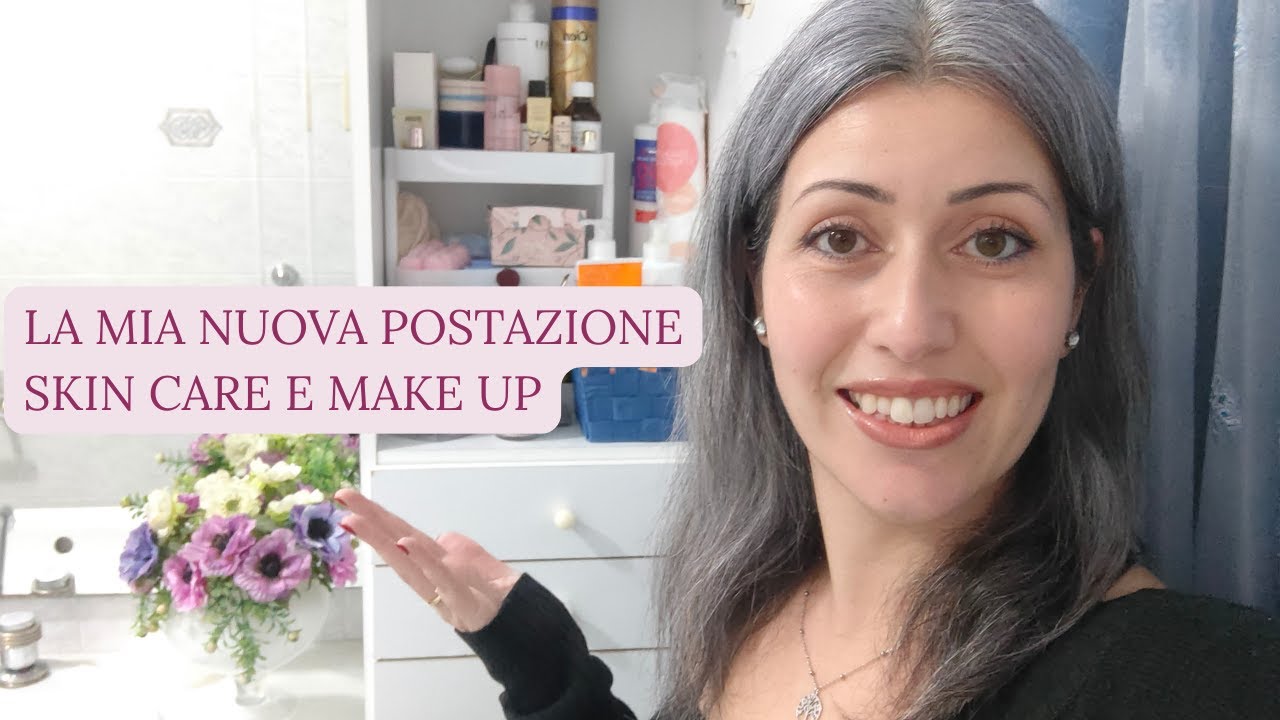 Postazione skin care e make up per prepararsi velocemente al mattino