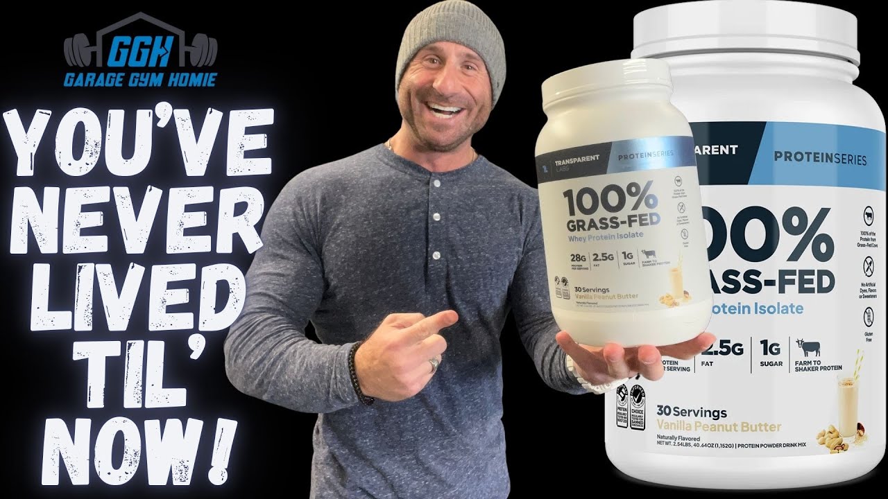 HONEST REVIEW! 😇 Transparent Labs 100% Grass-Fed Whey Protein Isolate (Vanilla Peanut Butter) Review