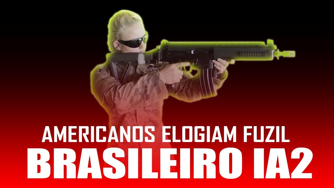 Americanos elogiam fuzil brasileiro IA2. #Brasil