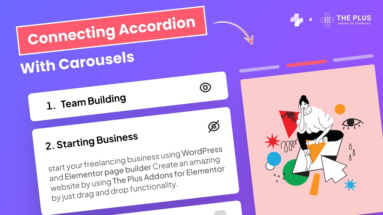 Как подключить Elementor Accordion к Carousel Slider (часть 1/8)