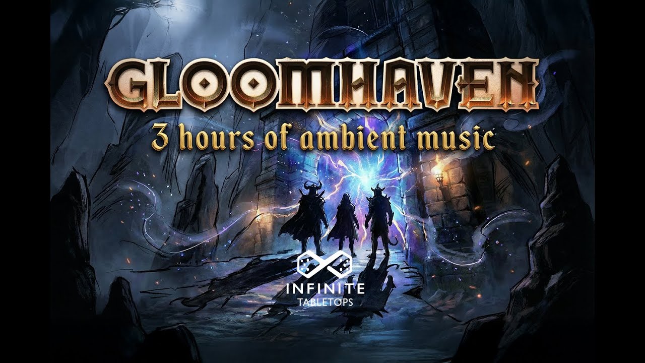 Gloomhaven Ambient Music — Dark Fantasy Tension & Suspense | 3 Hours of Intense RPG Background Music