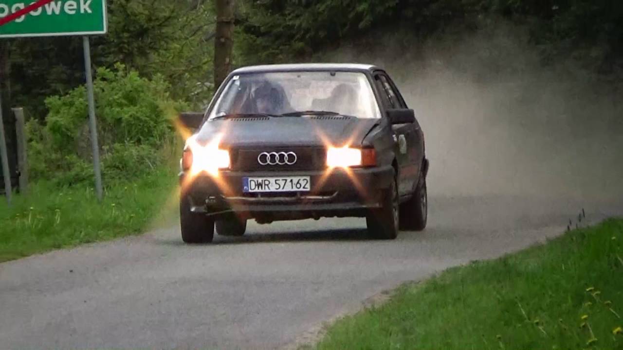 2 Rajd Zdrojowy 2016 - Bartłomiej Sieradzki / Jacek Sieradzki - Audi Quattro