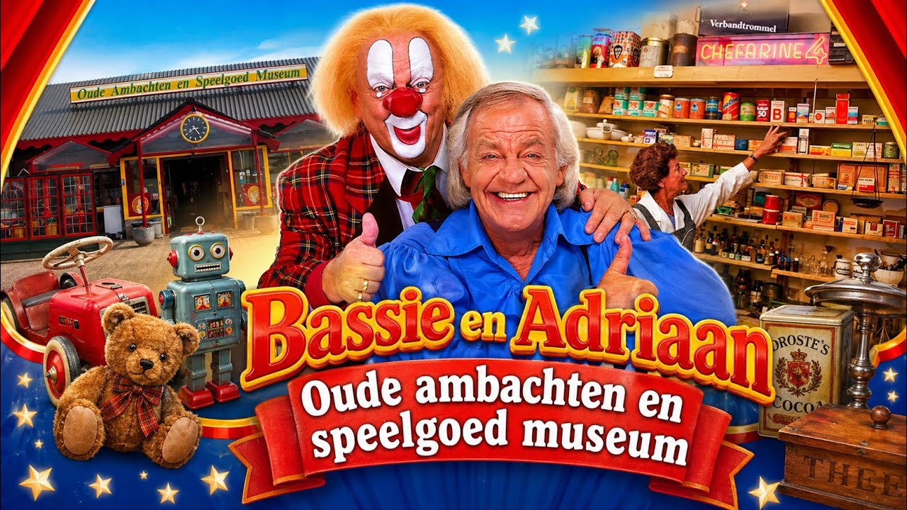 Bassie en Adriaan in Oude Ambachten museum Terschuur 2013