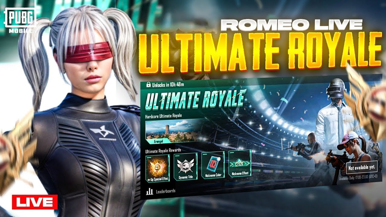 ULTIMATE ROYAL RANK PUSH I UPDATE 3.9 | ROMEO LIVE YT#RomeoisLIVE on YouTube #RomeoLiveYT