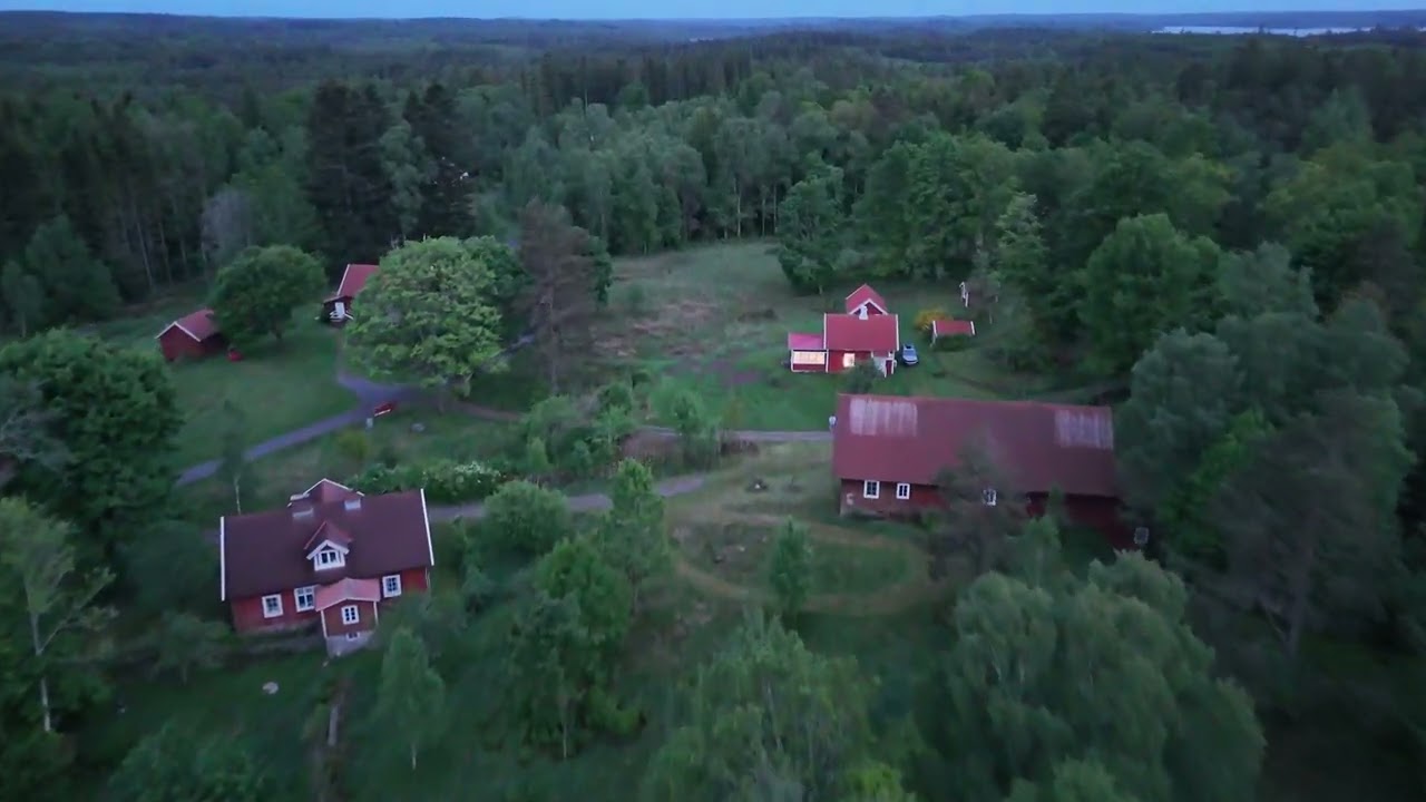Stunning 4K Drone Footage of Unnaryd, Sweden | Aerial View of Swedish Nature