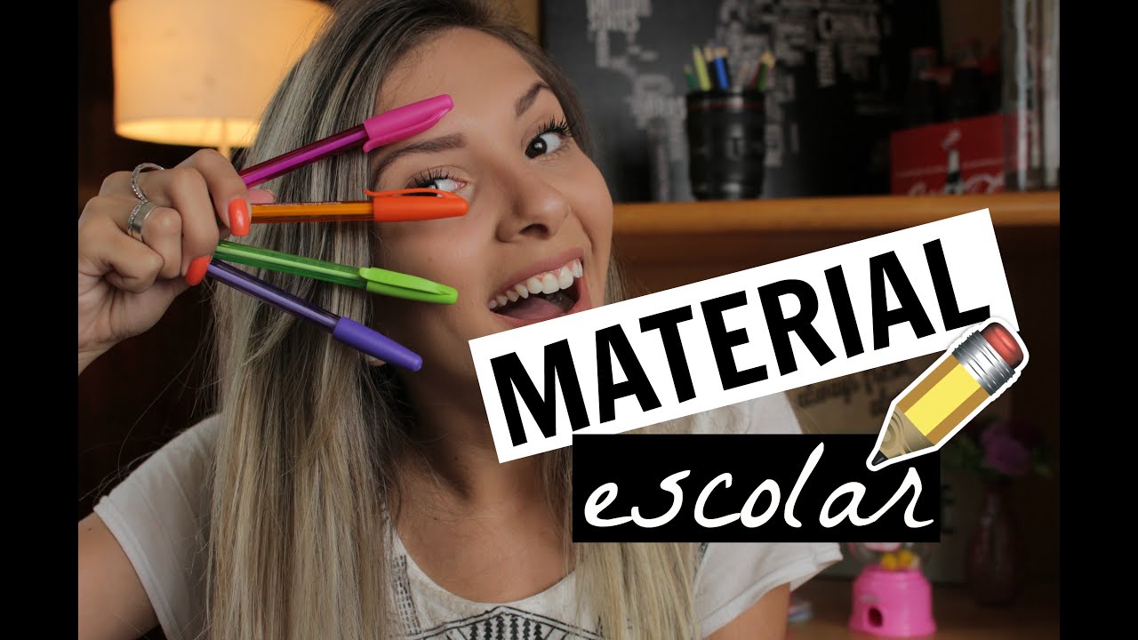 MEU MATERIAL ESCOLAR • 2016