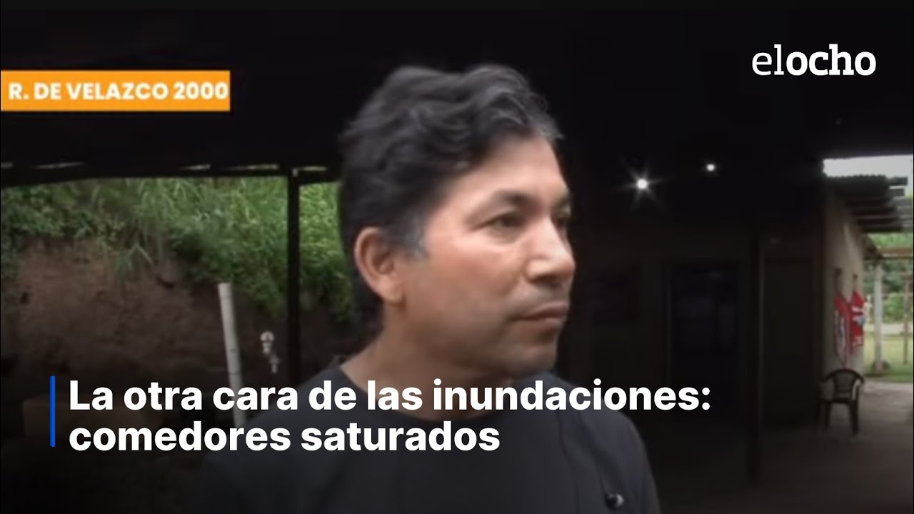 COMEDORES SATURADOS POR LAS INUNDACIONES EN TUCUMÁN