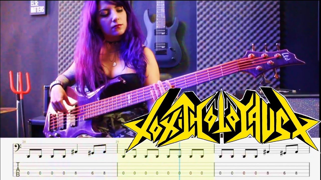 Nuke The Cross - TOXIC HOLOCAUST (BASS TUTORIAL & TABS)